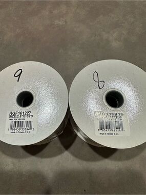 Deer and Fish  Ribbon Spools - 2.5" Width
